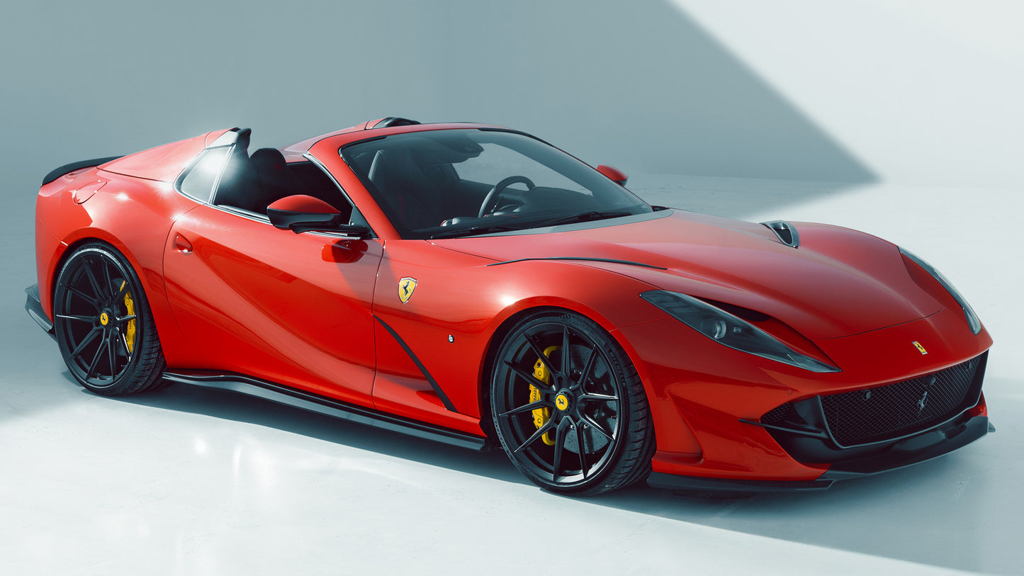 Ferrari Gts By Novitec Hd Art Keychain
