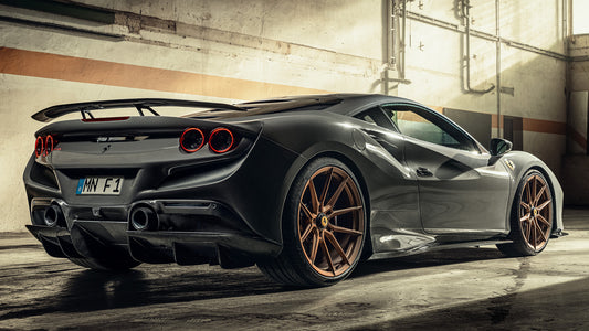 Ferrari F8 Tributo By Novitec Hd Art Keychain