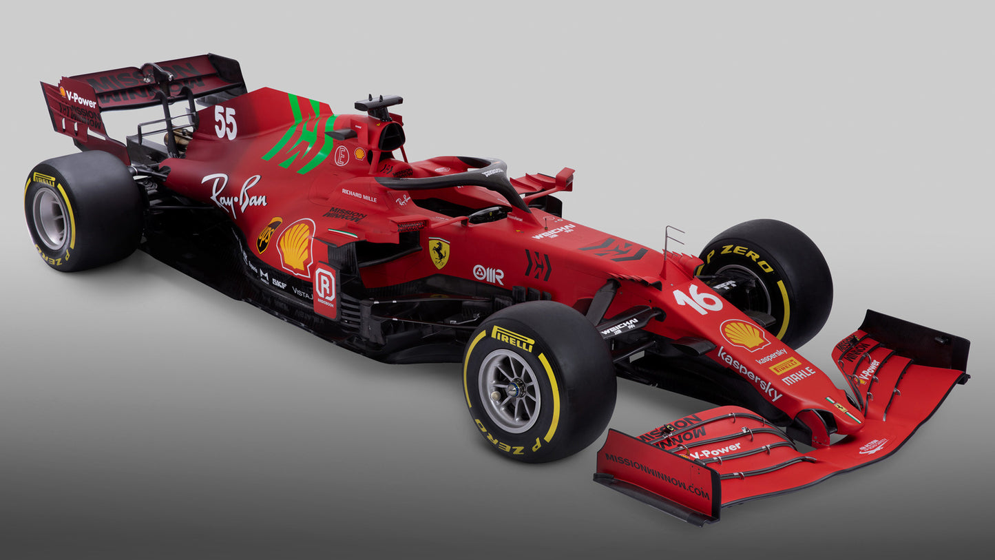 Ferrari Sf21 Hd Art Keychain