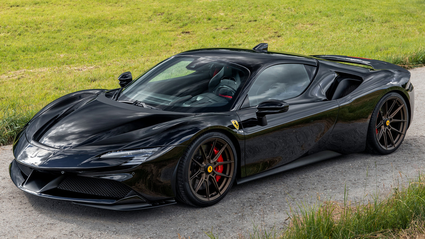 Ferrari Sf90 Stradale By Novitec Hd Art Keychain