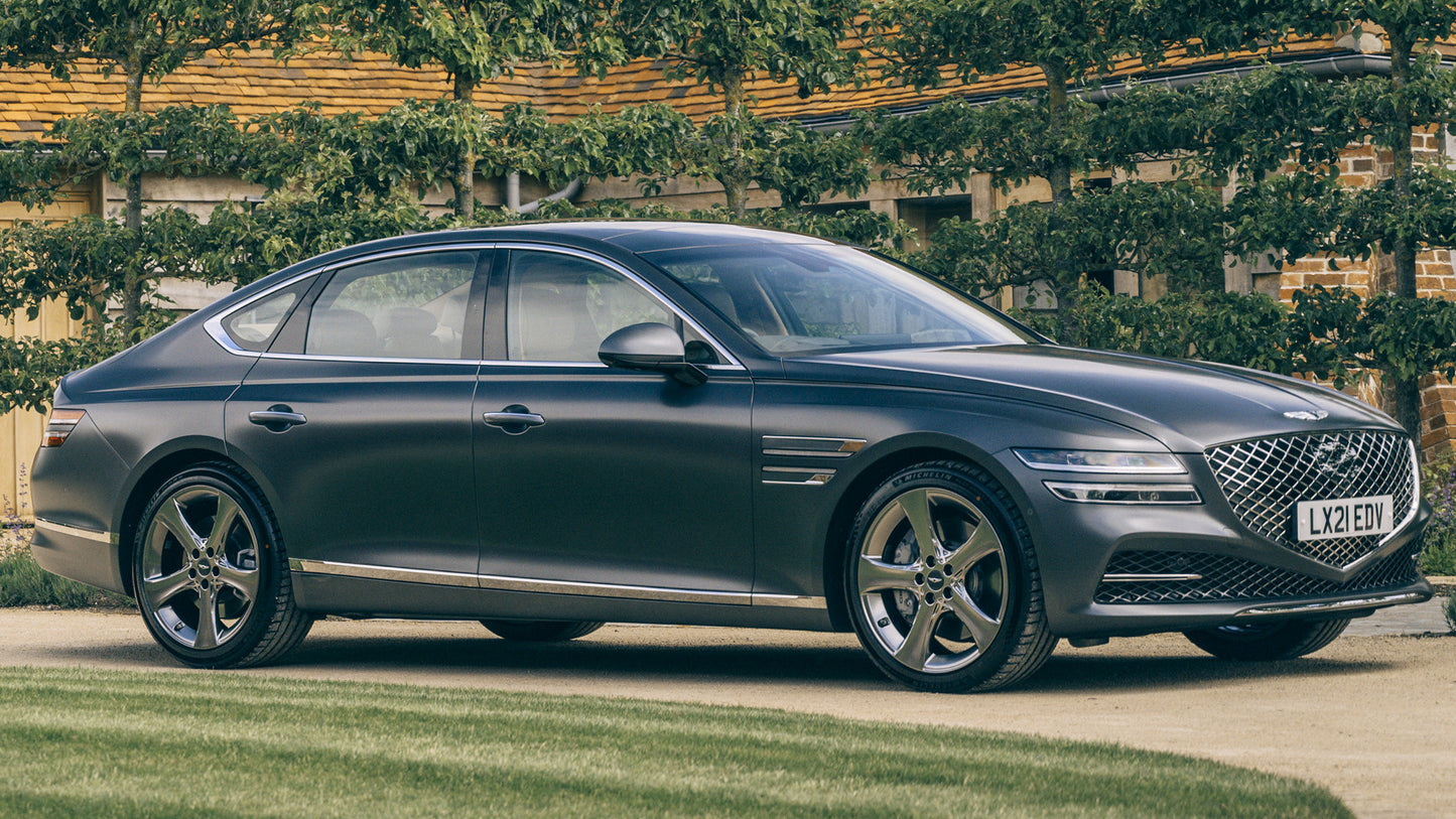 Genesis G80 Uk Hd Art Keychain