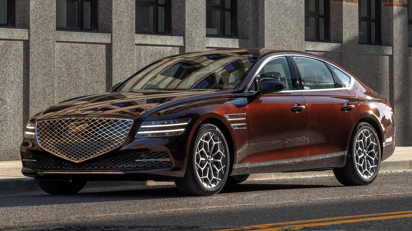 Genesis G80 Us Hd Art Keychain