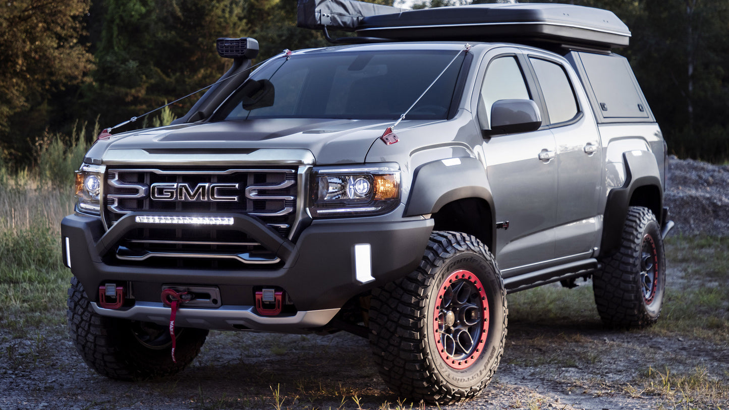 Gmc Canyon At4 Ovrlandx Concept Hd Art Keychain