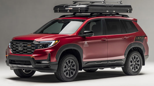 Honda Passport Trailsport Rugged Roads Project Hd Art Jigsaw Puzzle