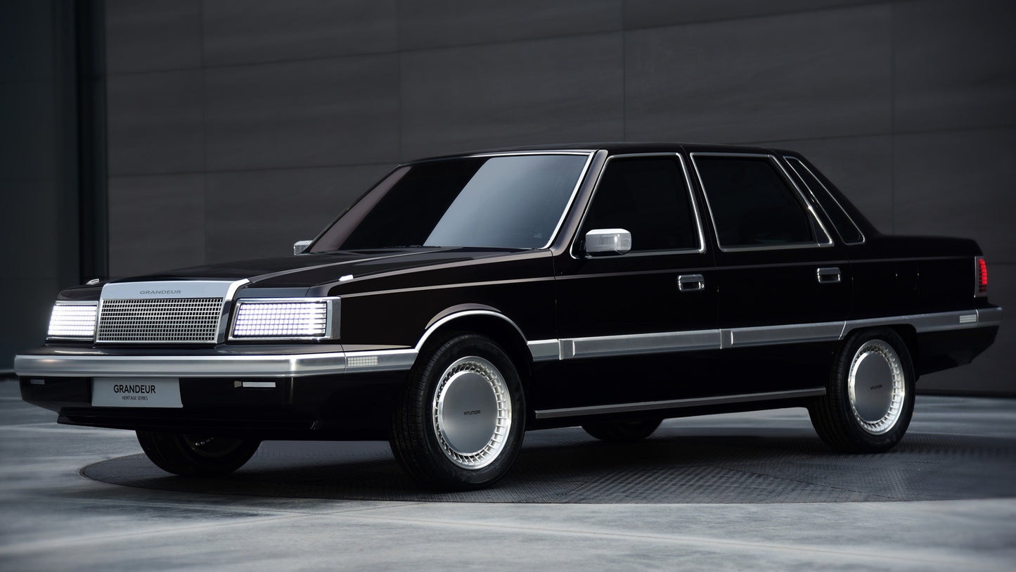 Hyundai Grandeur Heritage Series Concept Hd Art Print Poster