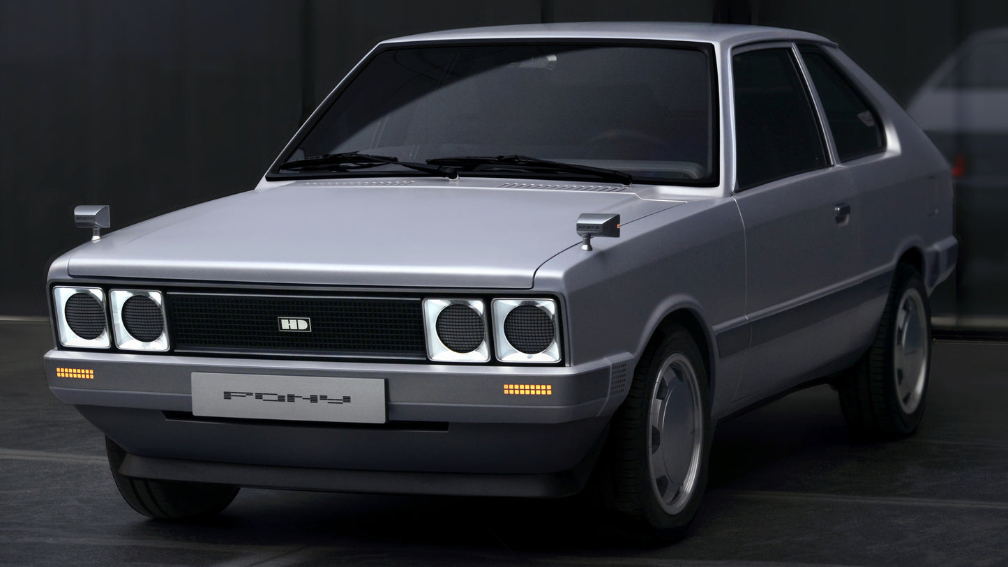 Hyundai Pony Concept Hd Art Jigsaw Puzzle