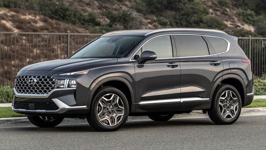 Hyundai Santa Fe Hybrid Us Hd Art Jigsaw Puzzle