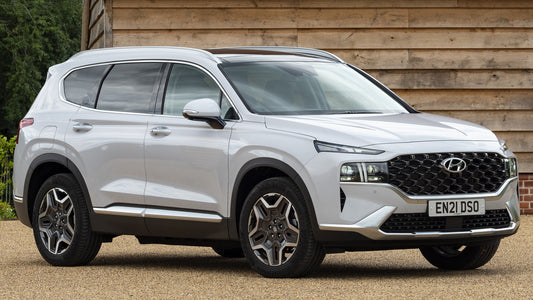 Hyundai Santa Fe Plug In Hybrid Uk Hd Art Print Poster