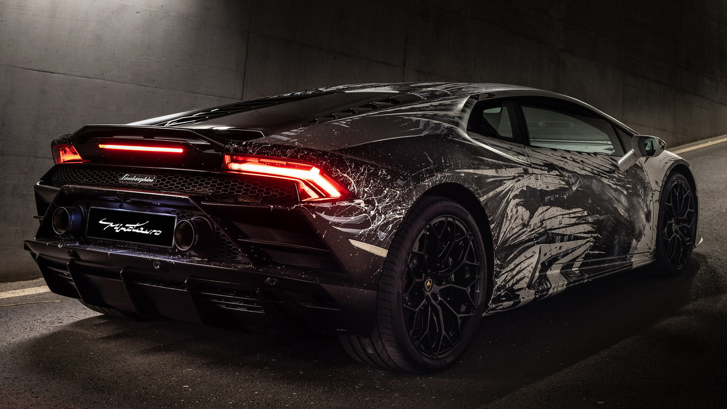 Lamborghini Huracan Evo Minotauro By Paolo Troilo Hd Art Jigsaw Puzzle