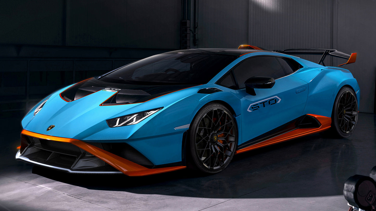 Lamborghini Huracan Sto Hd Art Print Poster