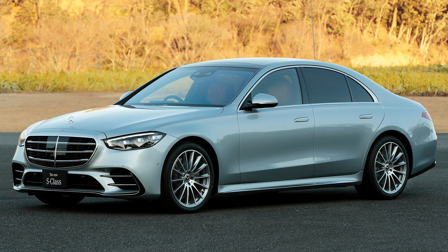 Mercedes Benz S Class Amg Line Long Jp Hd Art Print Poster