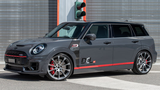 Mini John Cooper Work Clubman Gp Inspired Competition Line By Dahler Hd Art Keychain