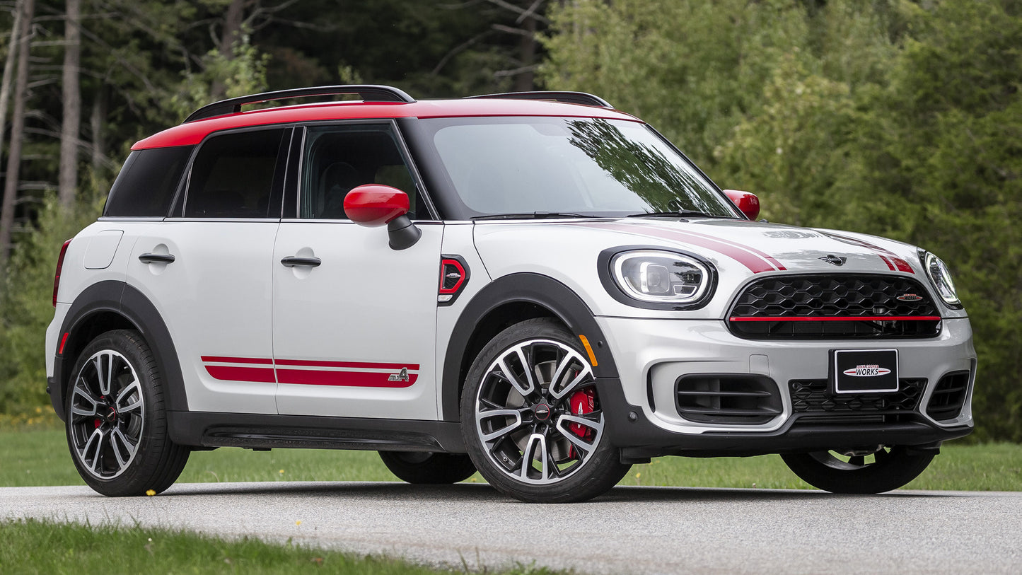 Mini John Cooper Works Countryman Us Hd Art Keychain