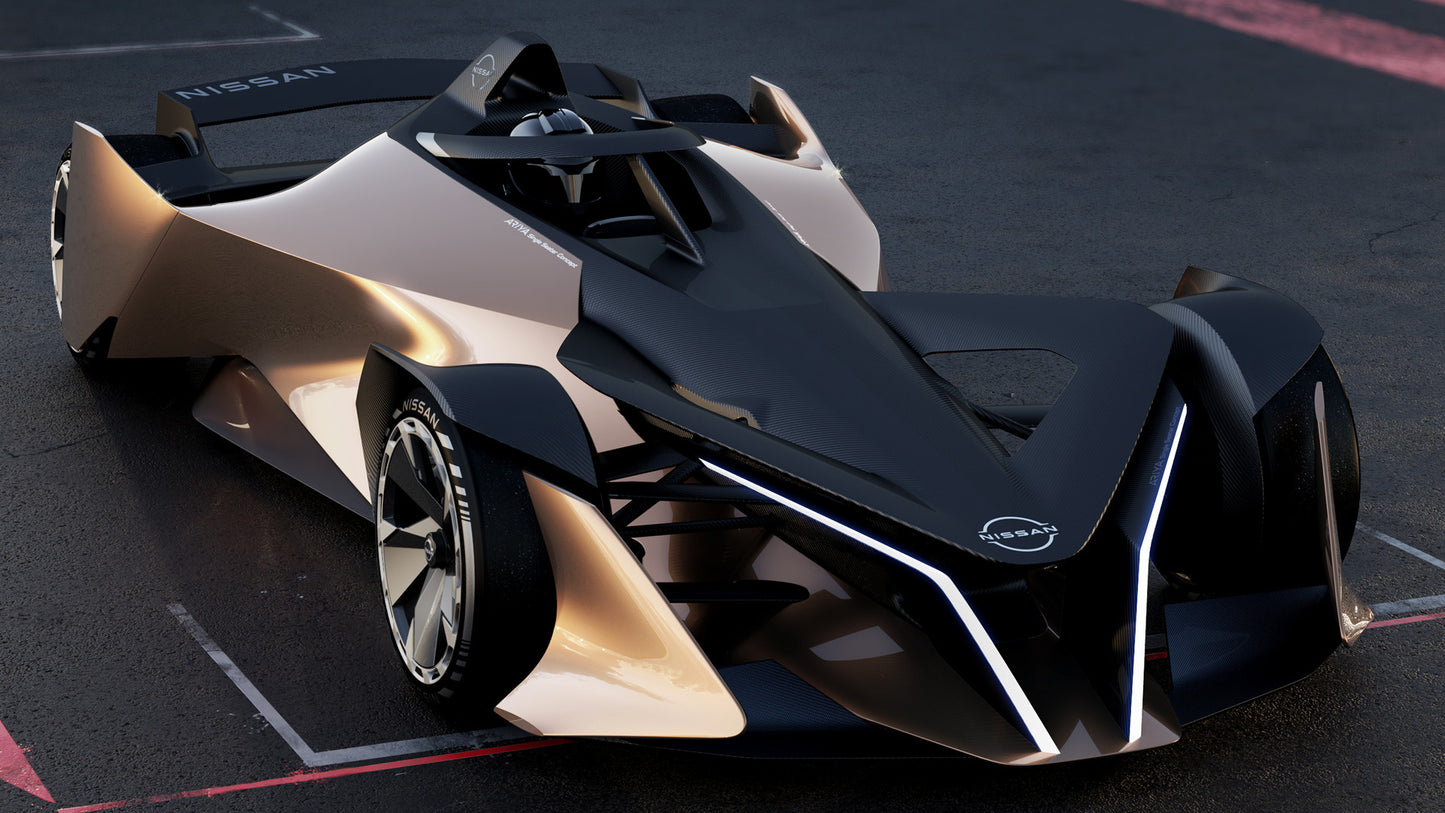 Nissan Ariya Single Seater Concept Hd Art Keychain