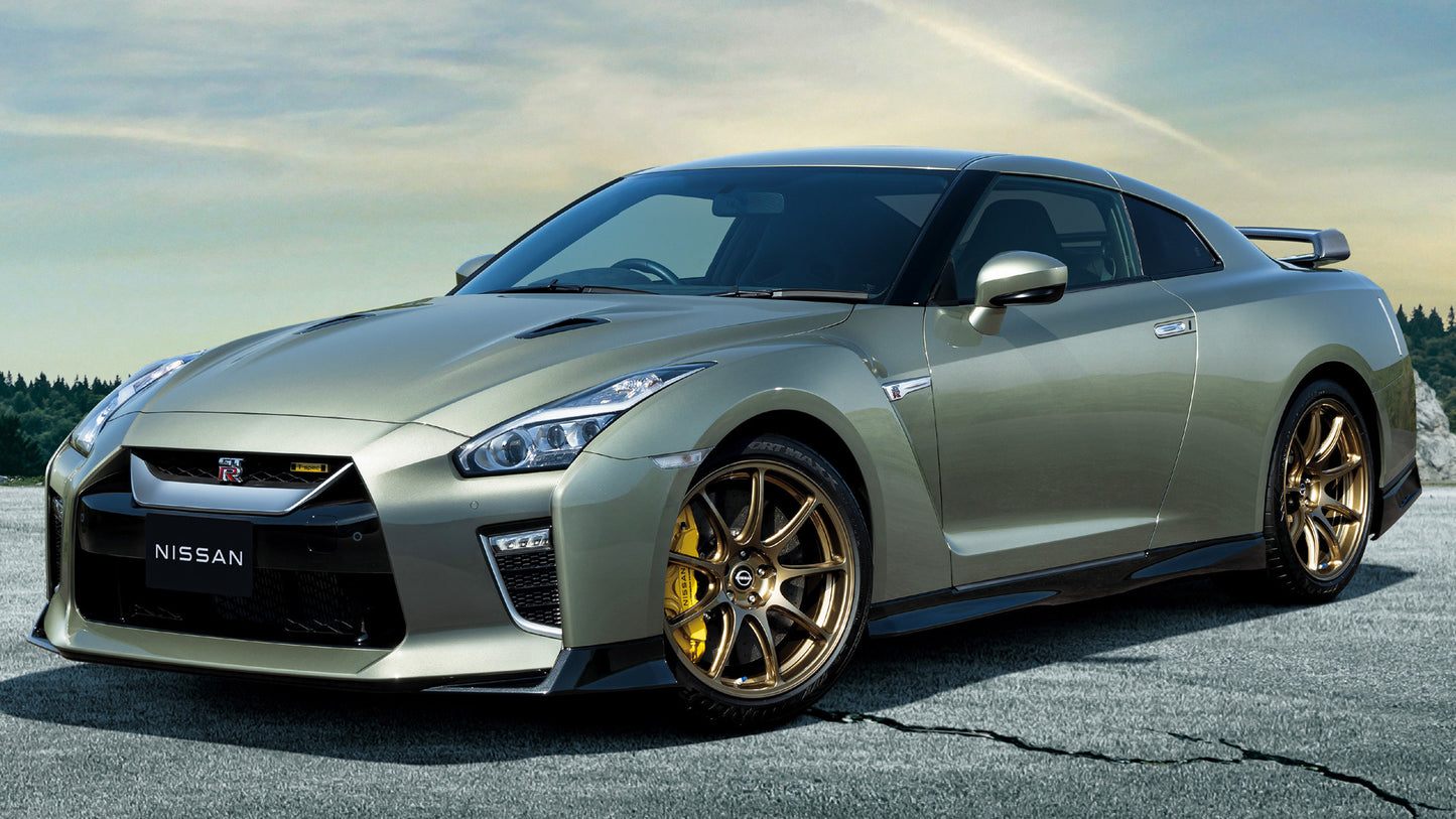 Nissan Gt R T Spec Jp Hd Art Keychain