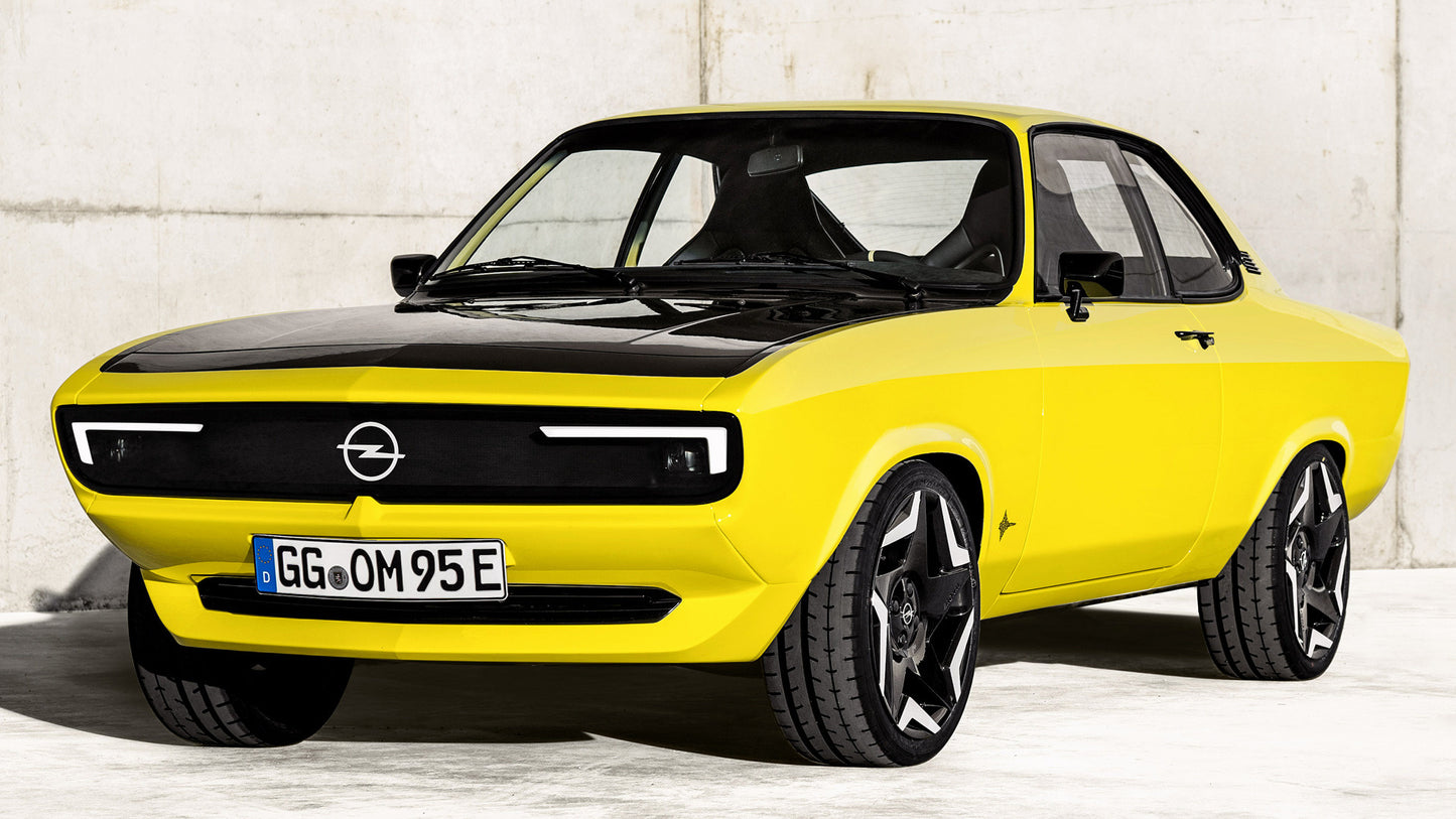 Opel Manta Gse Elektromod Hd Art Keychain