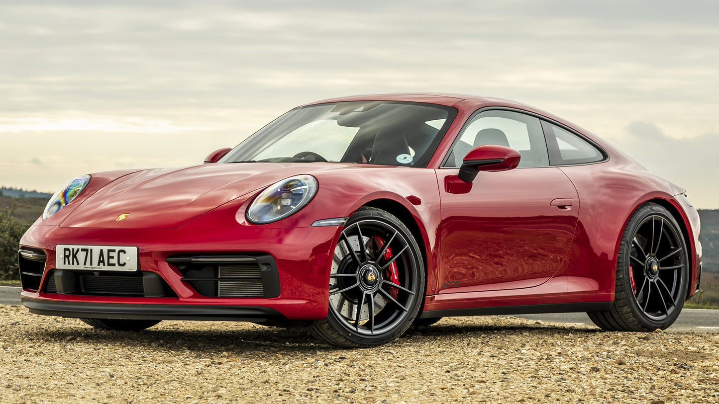 Porsche Carrera Gts Uk Hd Art Keychain
