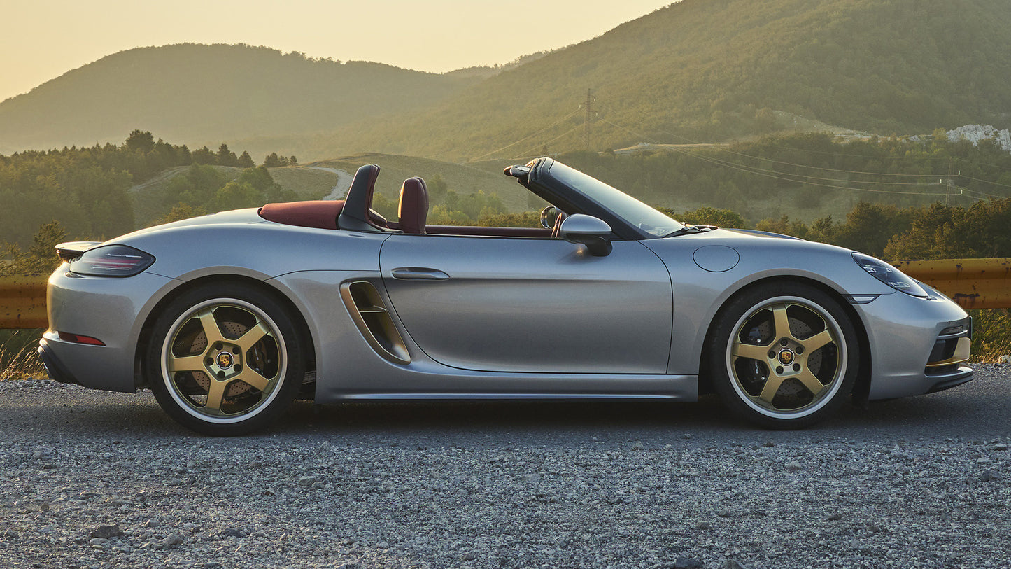 Porsche Boxster Years Hd Art Keychain