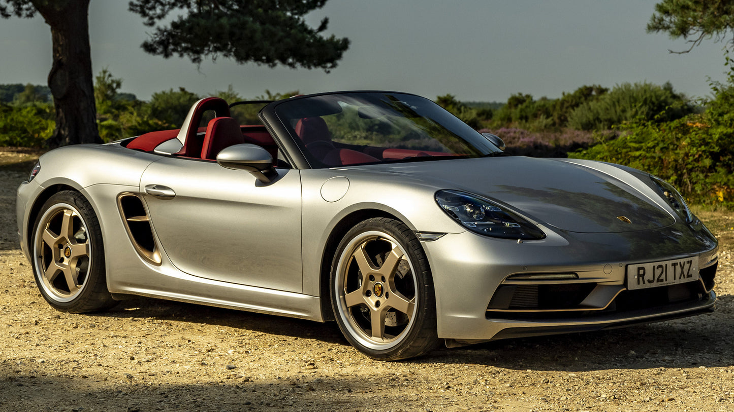 Porsche Boxster Years Uk Hd Art Keychain