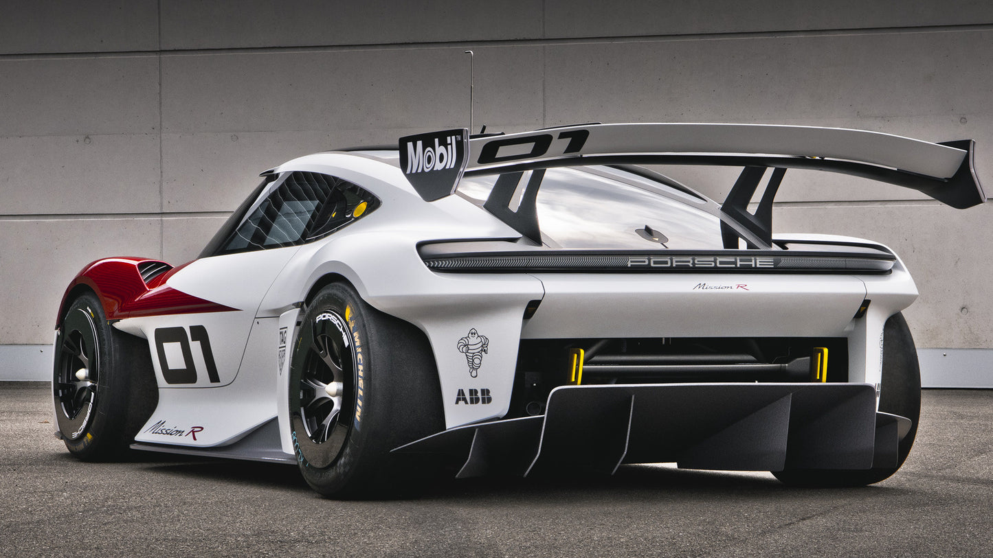 Porsche Mission R Concept Hd Art Keychain