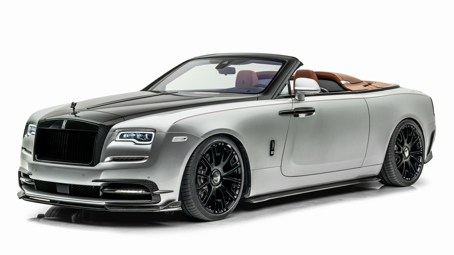 Rolls Royce Dawn Silver Bullet Softkit By Mansory Hd Art Keychain