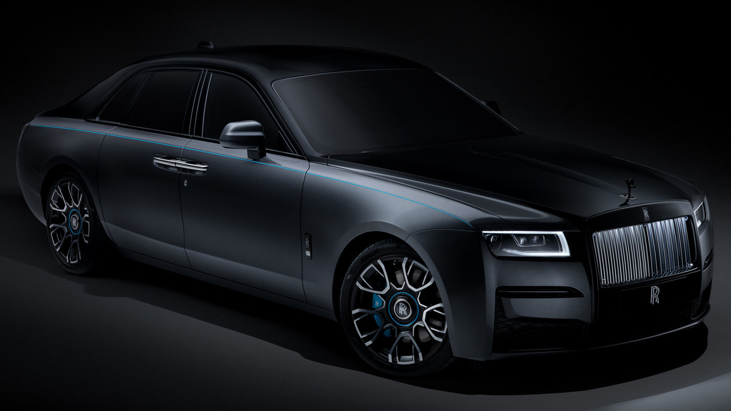 Rolls Royce Ghost Black Badge Hd Art Keychain