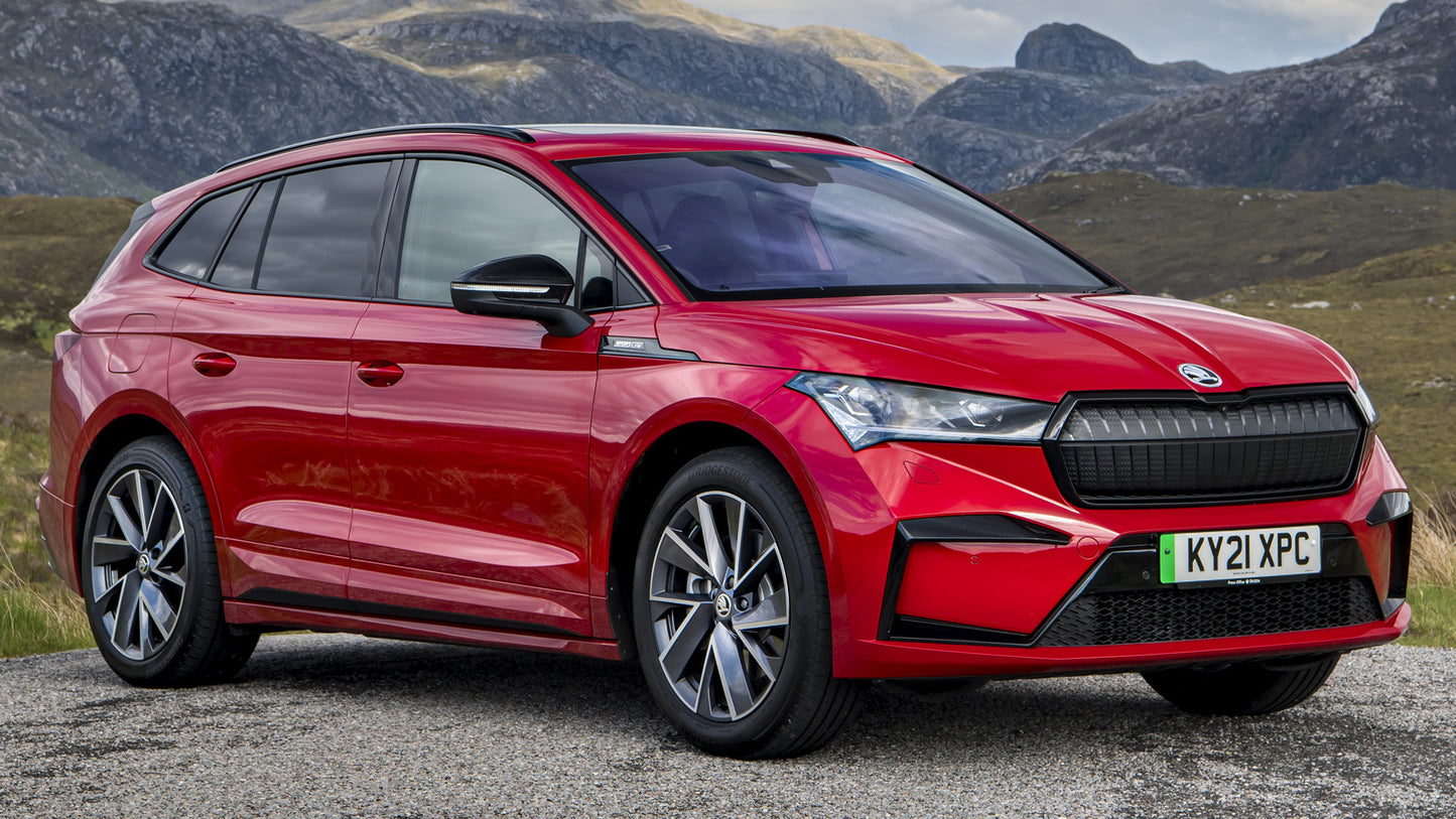 Skoda Enyaq Iv Sportline Uk Hd Art Keychain