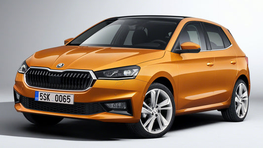 Skoda Fabia Hd Art Keychain