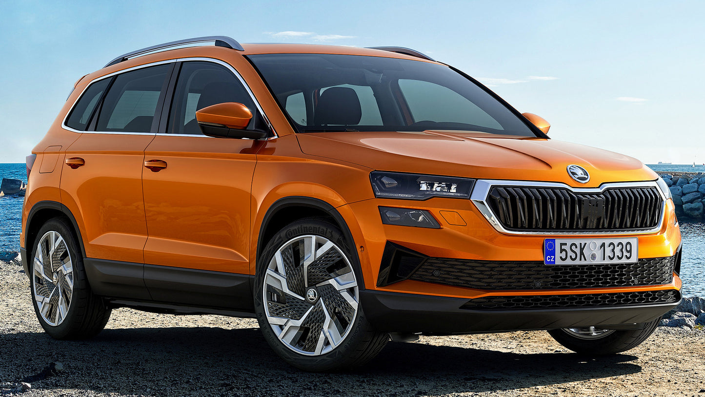 Skoda Karoq Hd Art Keychain