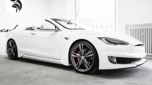 Tesla Model S Convertible By Ares Design Hd Art Keychain