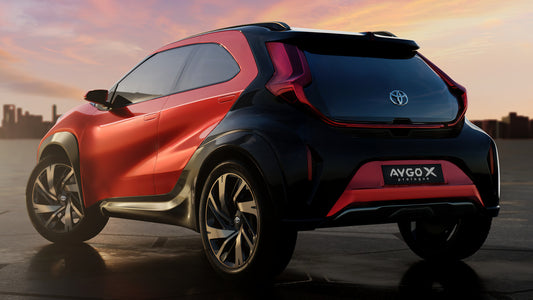 Toyota Aygo X Prologue Concept Hd Art Keychain