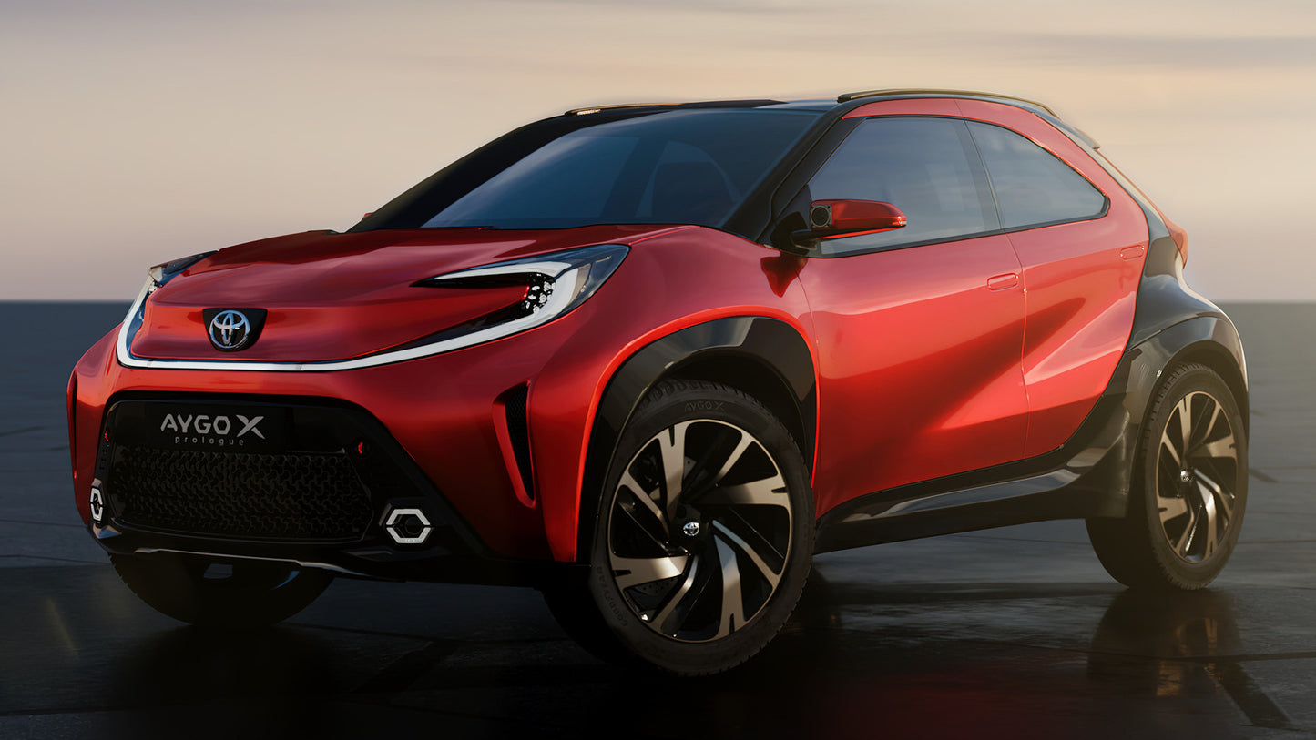 Toyota Aygo X Prologue Concept Hd Art Keychain