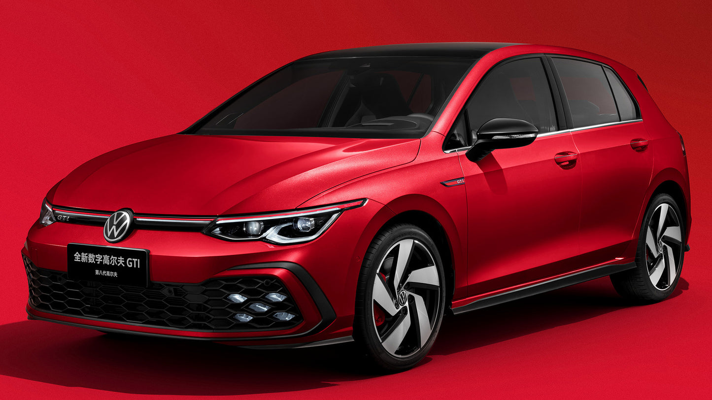 Volkswagen Golf Gti Cn Hd Art Keychain