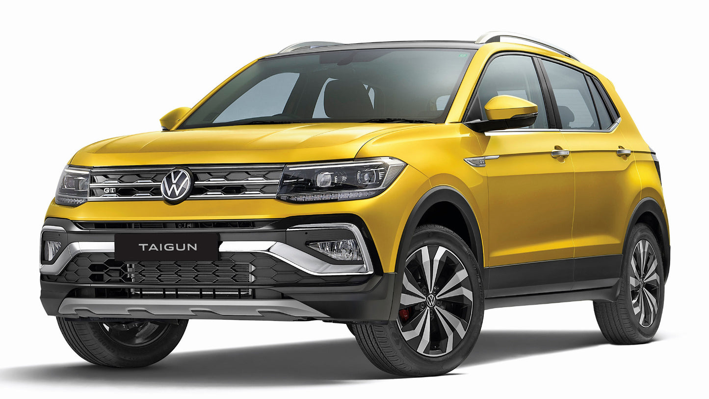 Volkswagen Taigun In Hd Art Keychain