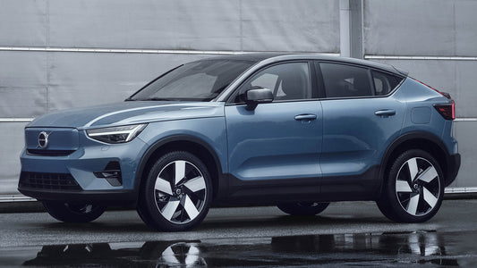 Volvo C40 Recharge Hd Art Keychain