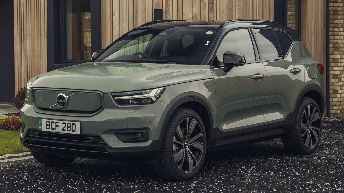 Volvo Xc40 Recharge Uk Hd Art Keychain
