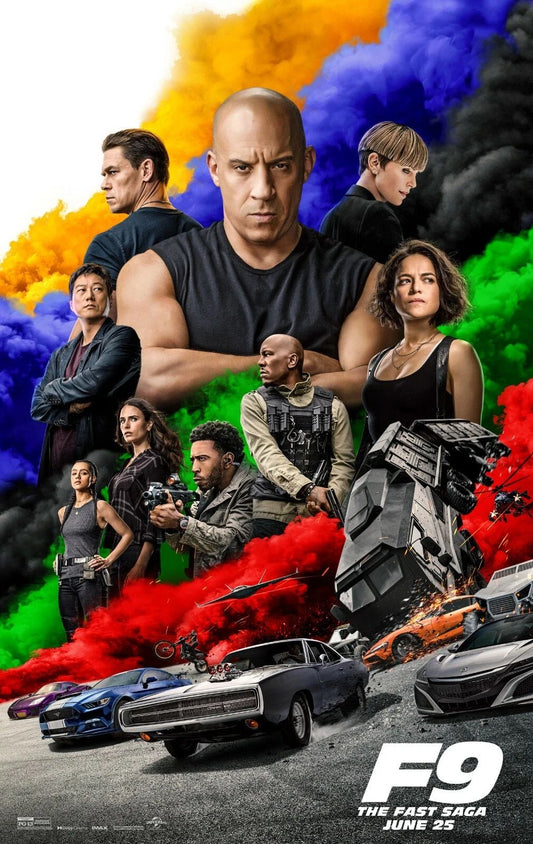 2021 Fast And The Furious 9 Movie Magnet Vin Diesel John Cena