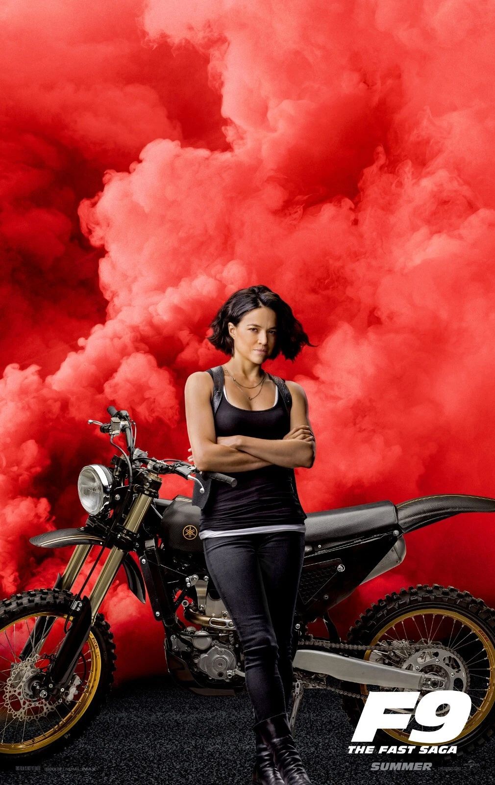 2021 Fast And The Furious F9 Movie Magnet Letty Michelle Rodriguez