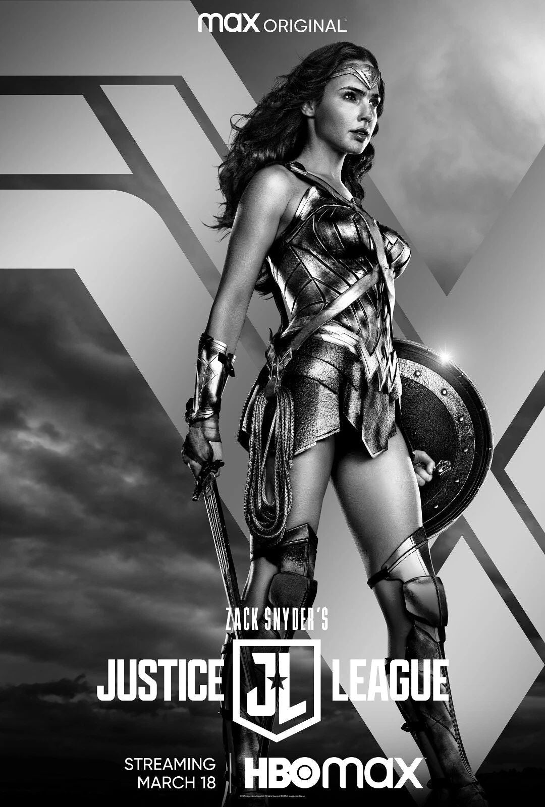 2021 Justice League Movie Magnet Wonder Woman Gal Gadot Dc Comics