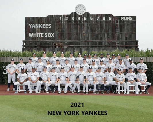 2021 New York Yankees Team Keychain Baseball Picture Ny Mlb Field Of Dreams