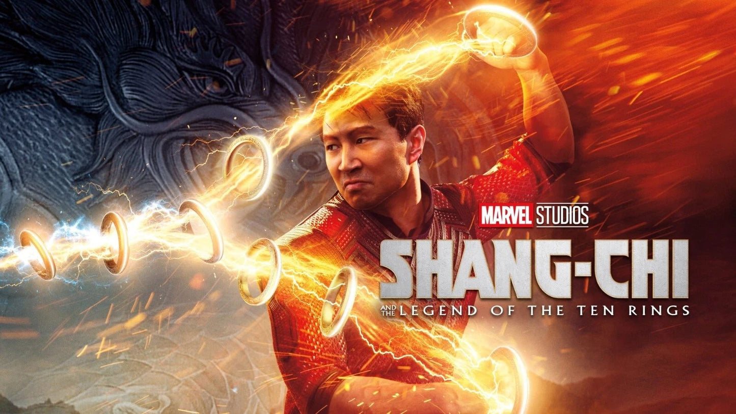 2021 Shang Chi And The Legend Of The Ten Rings Keychain Simu Liu Marvel