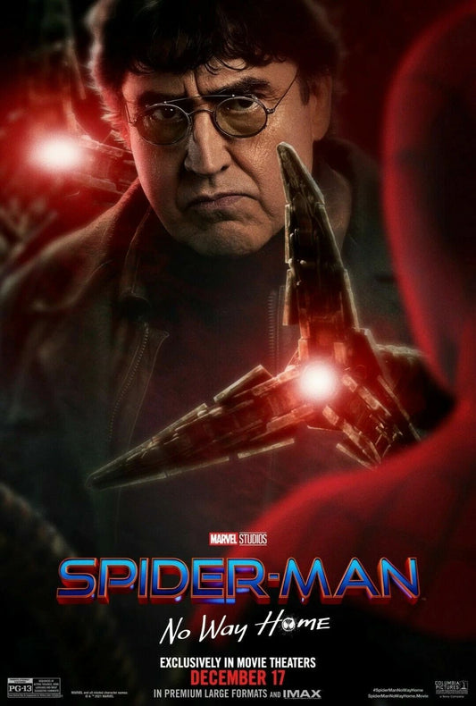 2021 Spiderman No Way Home Movie Magnet Doc Ock Tom Holland