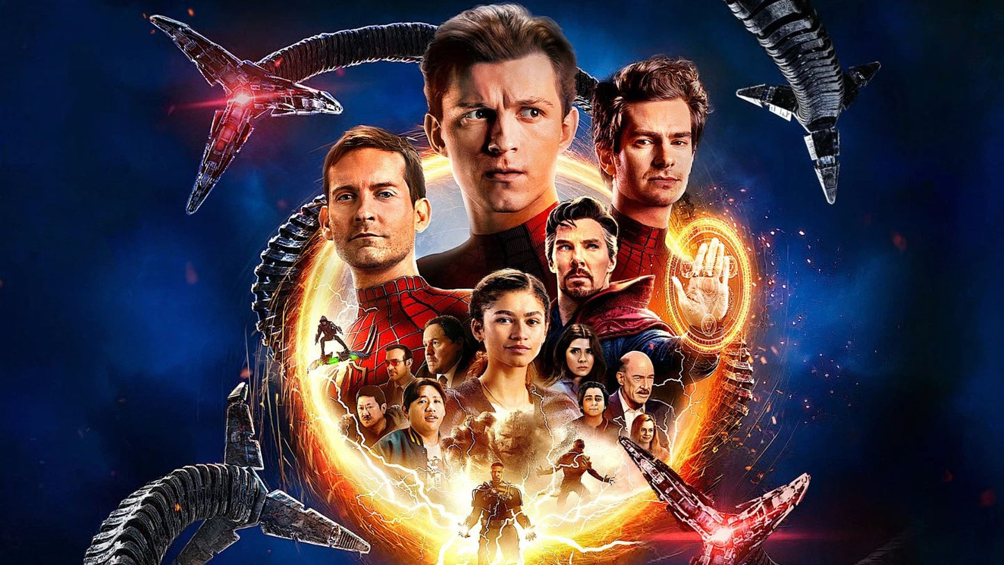 2021 Spiderman No Way Home Movie Poster Doctor Strange Tom Holland