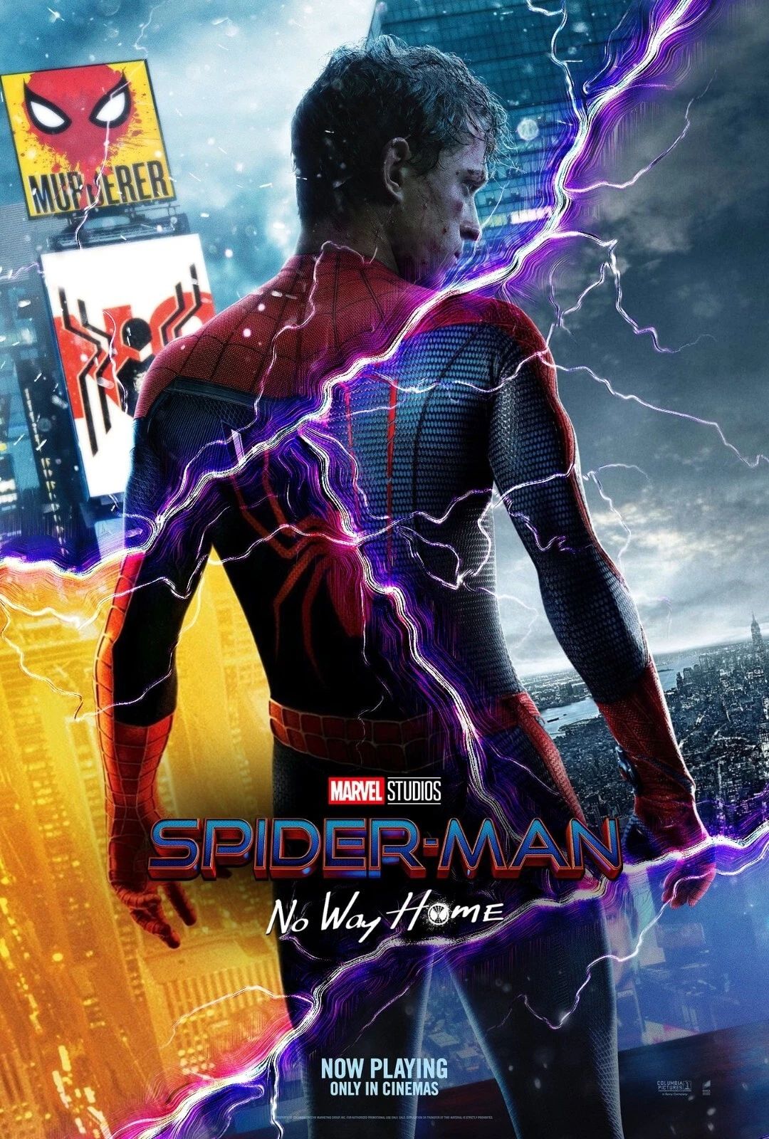 2021 Spiderman No Way Home Movie Keychain Doctor Strange Tom Holland