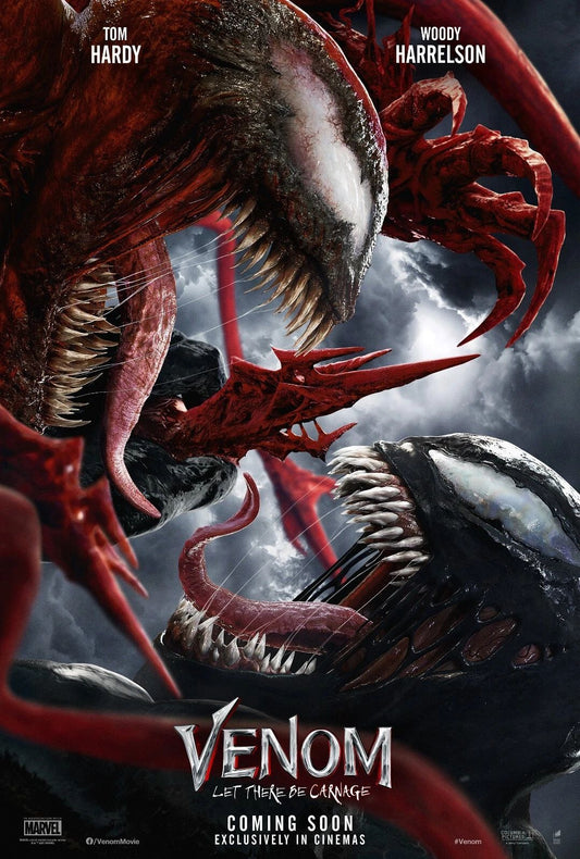 2021 Venom Let There Be Carnage Movie Keychain Tom Hardy Woody Harrelson