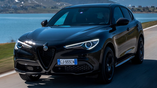 Alfa Romeo Stelvio Estrema Hd Art Keychain