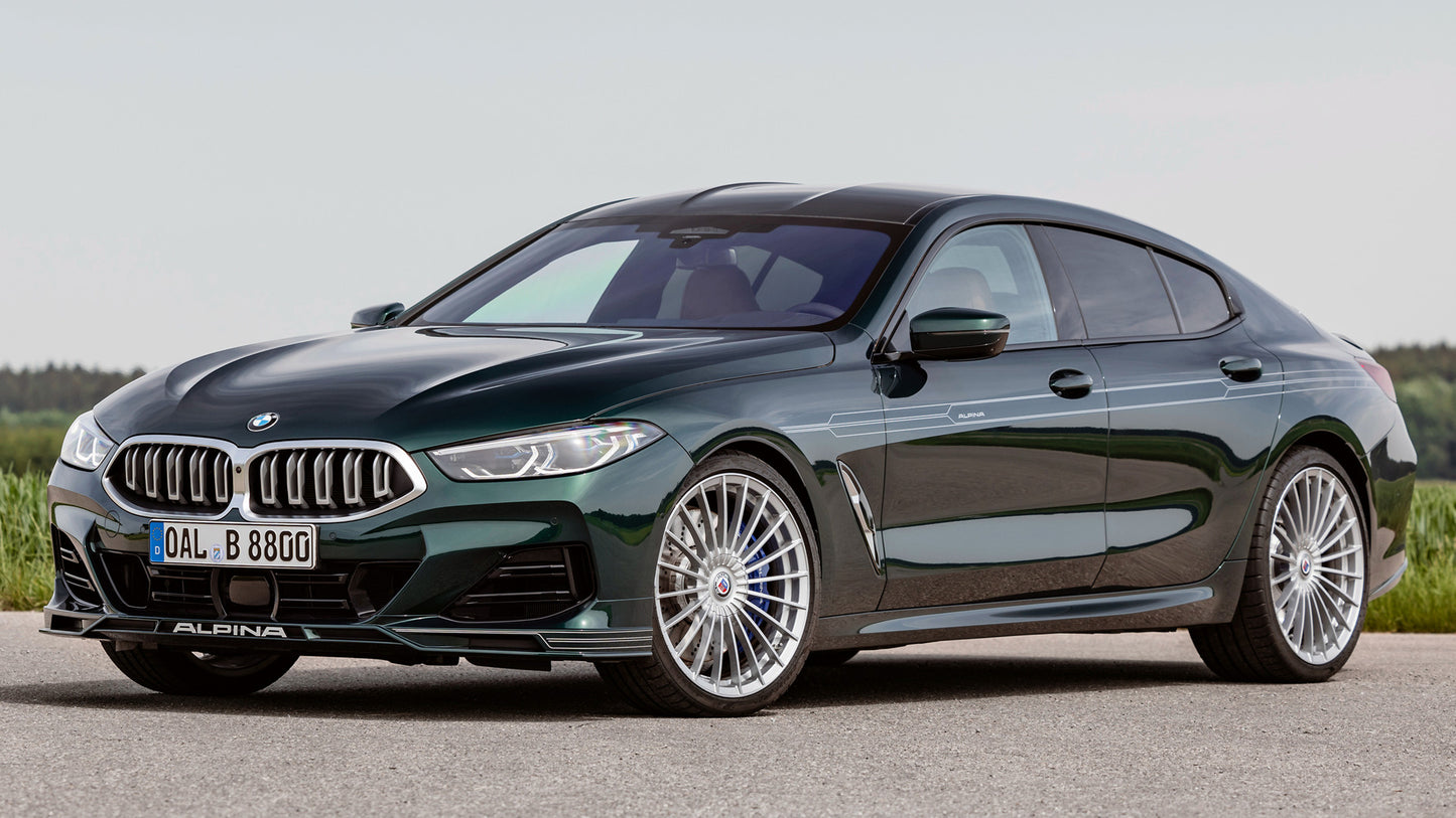 Alpina B8 Gran Coupe Hd Art Keychain