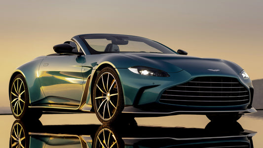 Aston Martin V12 Vantage Roadster Hd Art Keychain