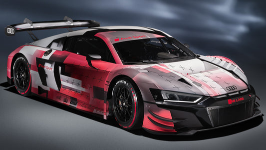 Audi R8 Lms Gt3 Evo Hd Art Keychain