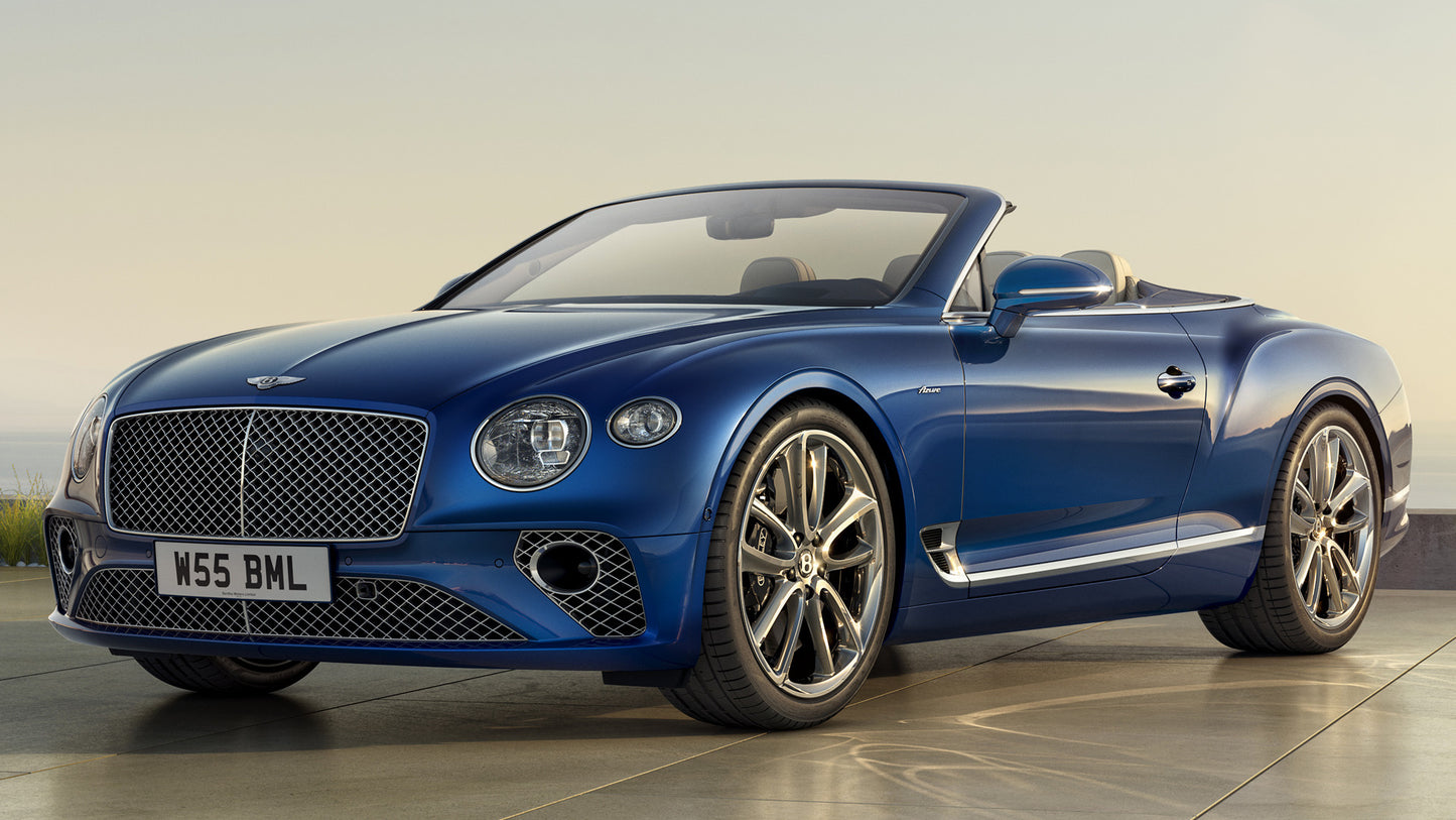 Bentley Continental Gt Azure Convertible Hd Art Jigsaw Puzzle